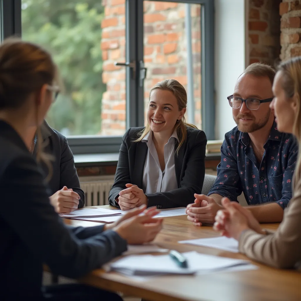 UK business workshop interaction